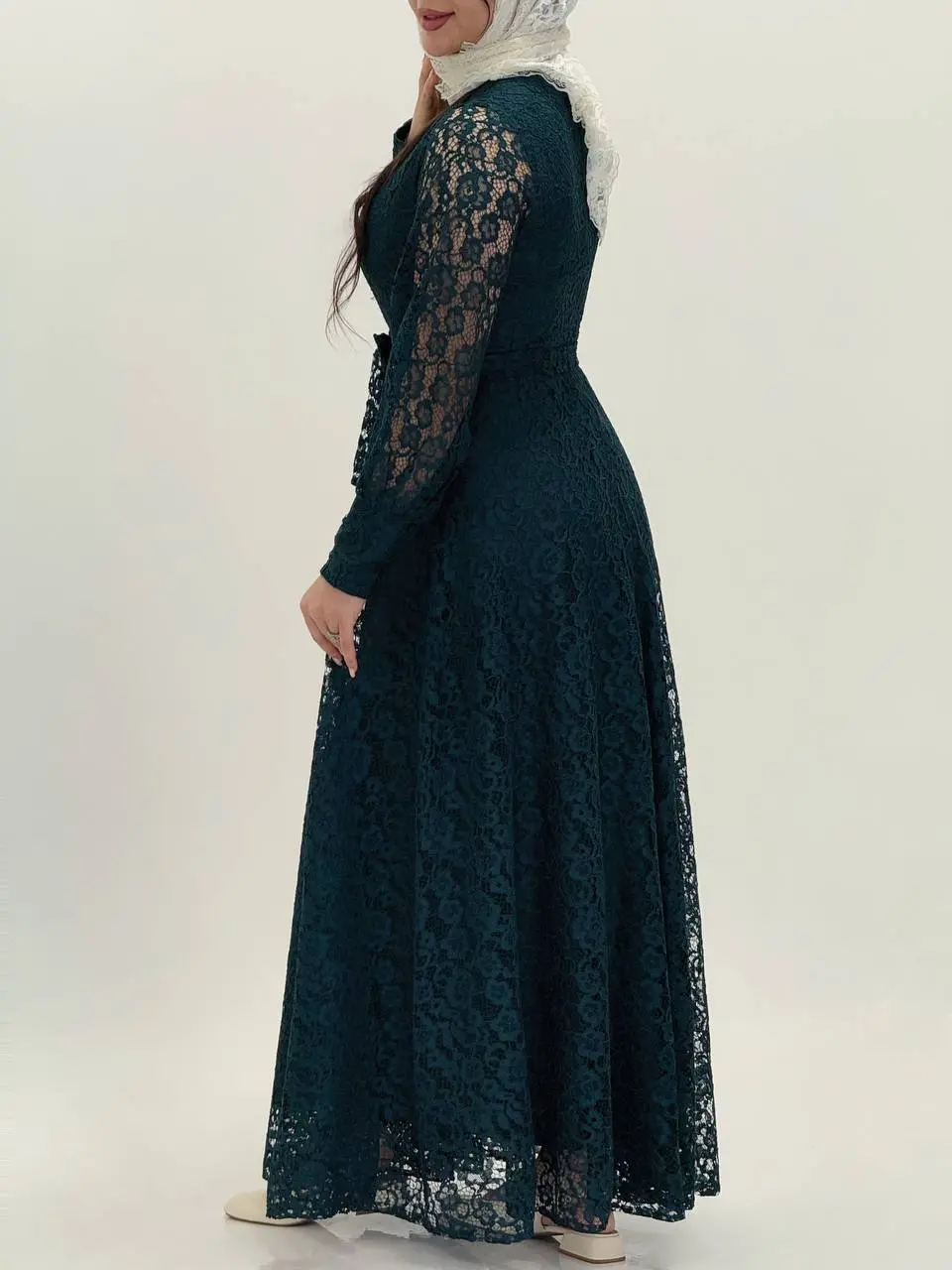 3579-پیراهن مزونی ماهرو